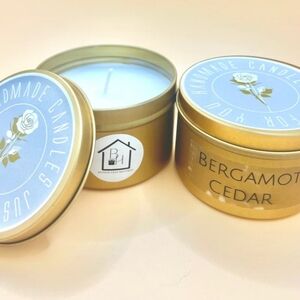 8 OZ. BERGAMOT CEDAR CANDLE